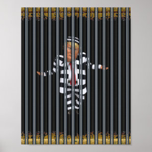 Póster Trump en prisión lleva Poster