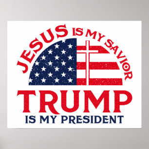 Póster Trump es mi presidente