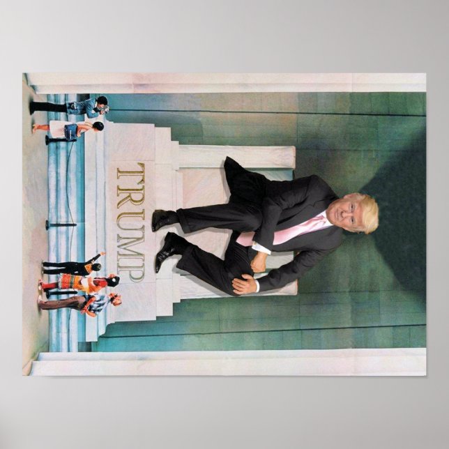 PÓSTER TRUMP ES PRESIDENTE (Frente)