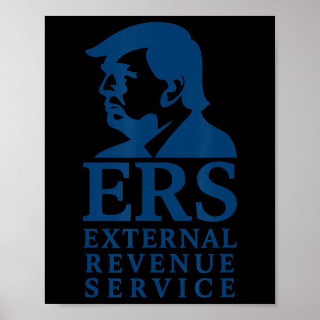 Póster Trump External Revenue Service  (Frente)