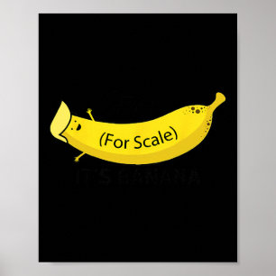 Póster Trump: Funny Trump, su estrella de la banana (a es