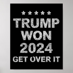 Póster Trump Ganó Supéralo 2025 4 