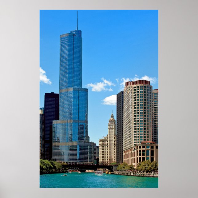 Póster Trump International Hotel & Tower® Chicago (Frente)