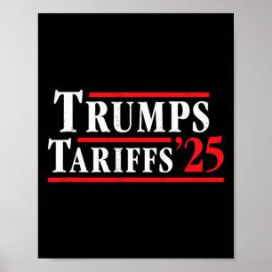 Póster Trump: la guerra comercial de Trump