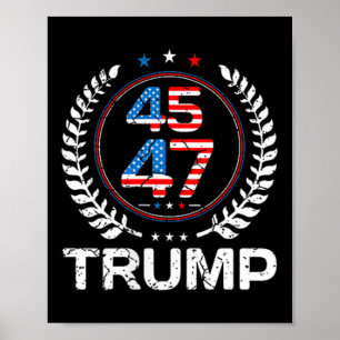 Póster Trump Mejor Cobertura Que 5g ¿Puedes Oírnos Ahora?
