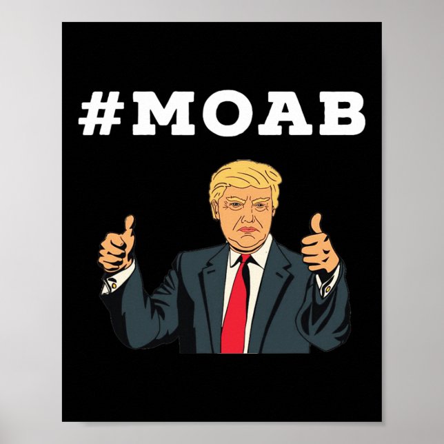 Póster Trump Moab Election  (Frente)