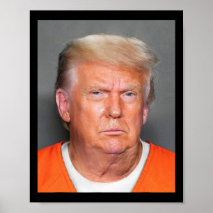 Póster Trump Mug Shot 1