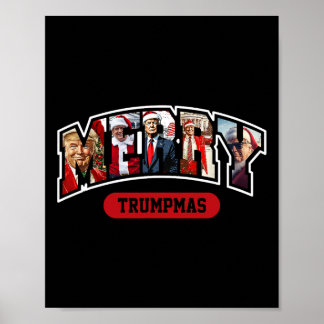 Póster Trump Navidades de Feliz Trumpmas