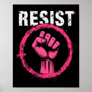 Póster Trump, no mi presidente, resiste el primero
