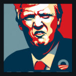 Póster Trump Nope<br><div class="desc">arte pop divertido de Trump Nope</div>