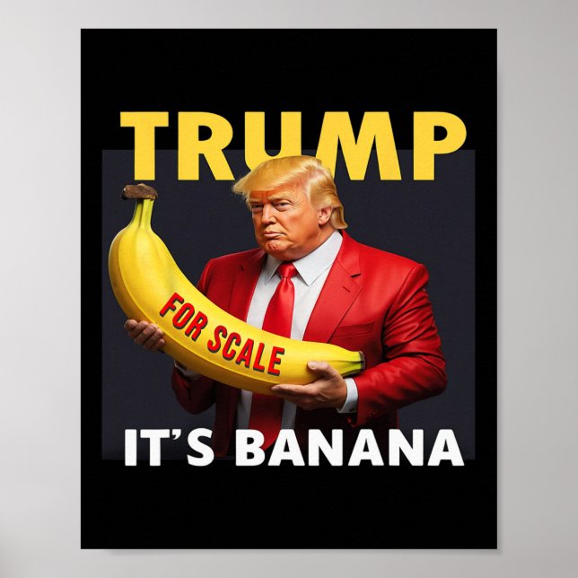 Póster Trump para Escala Bynana (Frente)