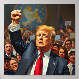 Póster Trump para presidente