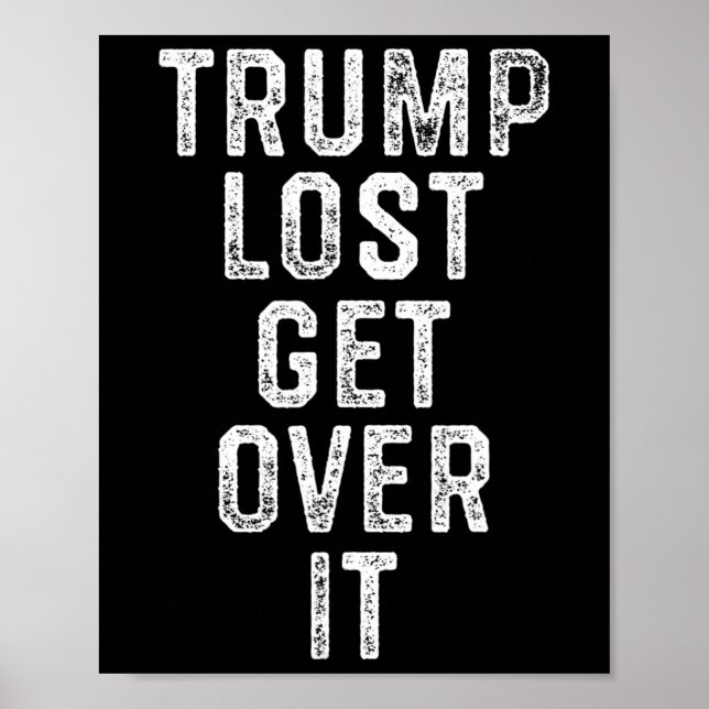 Póster Trump Perdió  (Frente)