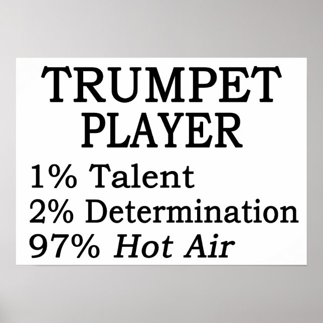 Póster Trump Player Hot Air (Frente)