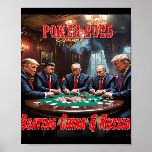 Póster Trump Poker 20251 (Frente)