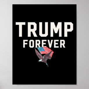Póster Trump Por Siempre Gana Ganador Inspiración Mega Ci