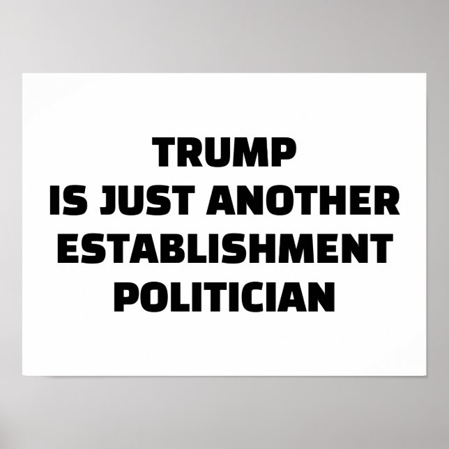 Póster Trump Poster (Frente)