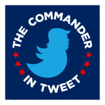 Trump Poster: "EL COMANDANTE EN TWEET" (Pequeño)