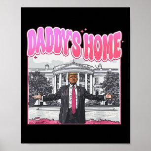 Póster Trump, presidente de Trump 2024