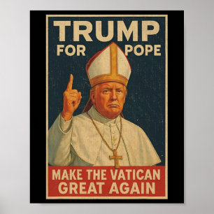 Póster Trump, presidente gracioso que quiere ser N