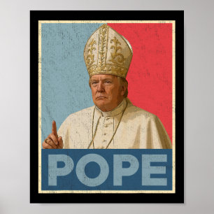 Póster Trump, presidente gracioso que quiere ser N