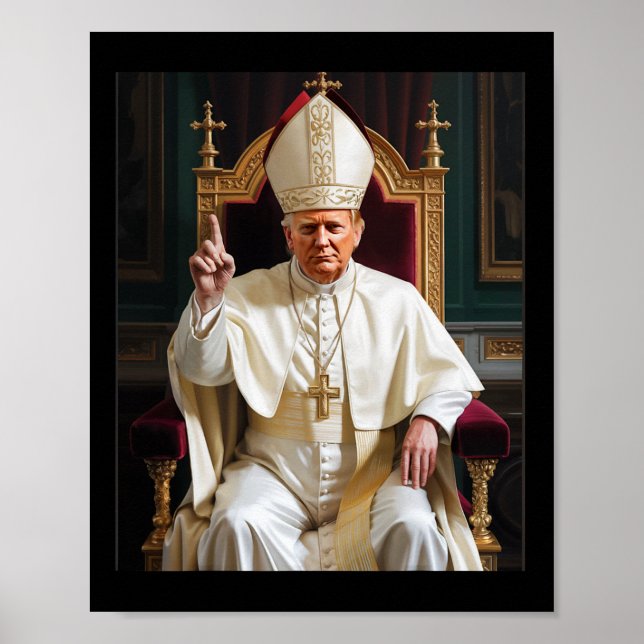 Póster Trump, presidente gracioso que quiere ser N (Frente)