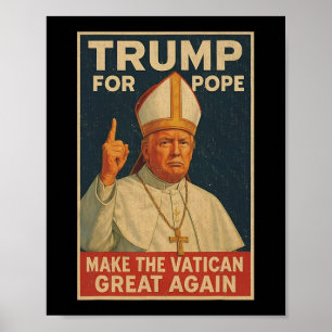 Póster Trump, presidente gracioso que quiere ser N
