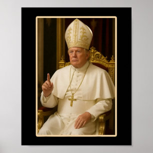 Póster Trump, presidente gracioso que quiere ser N