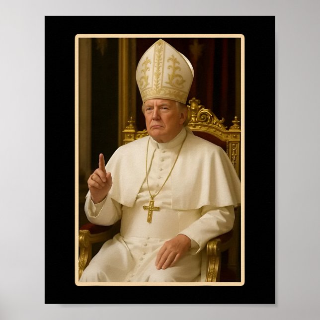Póster Trump, presidente gracioso que quiere ser N (Frente)