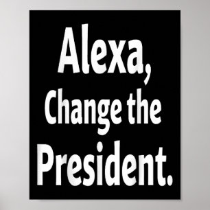 Póster Trump protesta contra la política _1