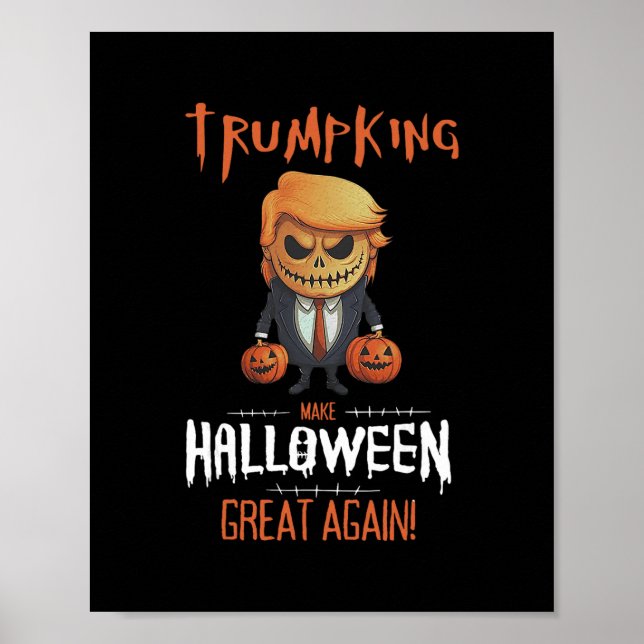 Póster Trump Pumpkin Make Halloween Great Again  (Frente)