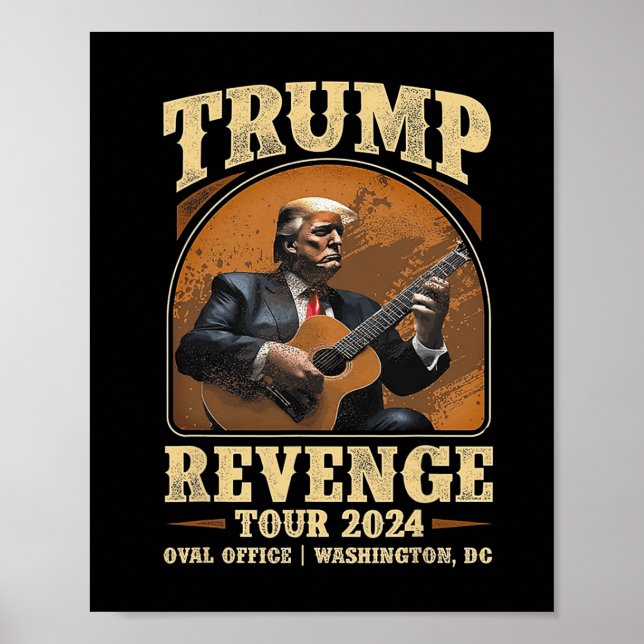 Póster Trump Revenge Tour 2024 (Frente)