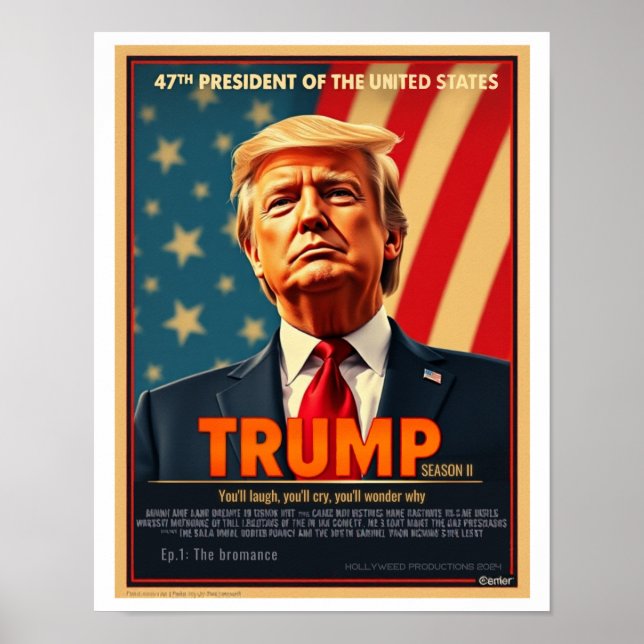Póster Trump serie temporada 2 episodio 1 portada diverti (Frente)