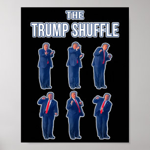 Póster Trump Shuffle Trump Elaine Dance Gif Trump Dan