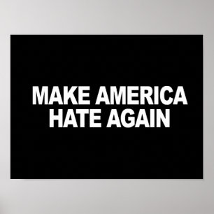 Póster Trump Slogan - Hacer que Estados Unidos vuelva a o