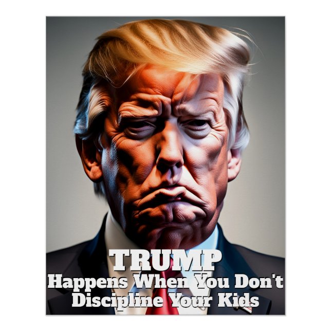Póster Trump sucede (Anverso)