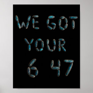 Póster Trump Tenemos 6 4 7 Pro Trump