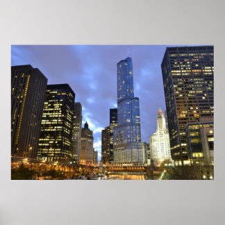Póster Trump Tower on the River