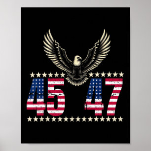 Póster Trump, un mercadillo hecho por Estados Unidos 45 4