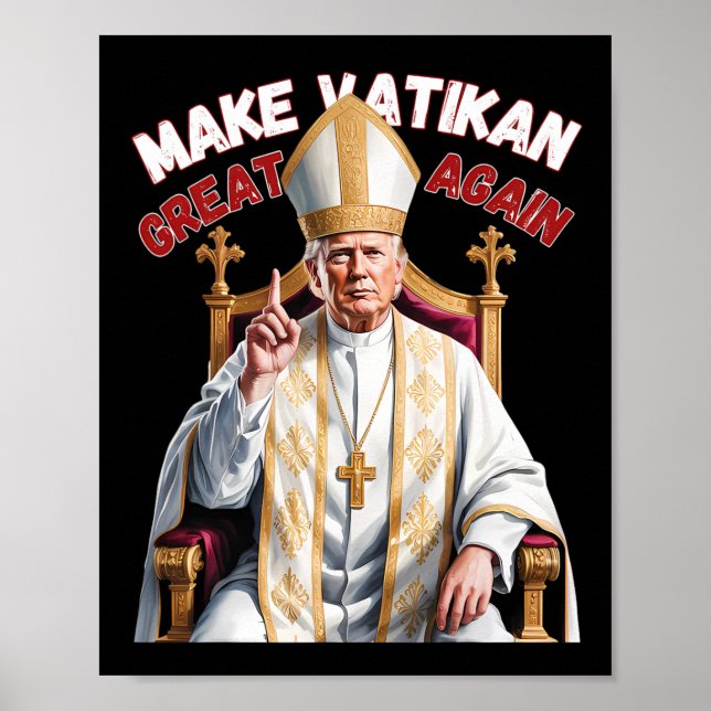 Póster Trump, un presidente gracioso (Frente)