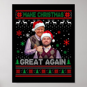 Póster Trump Vance 2024 Brothers Funny Parody Trump Vance