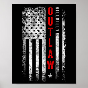 Póster Trump Vance 2024 Donald Trump J.d. Vance Outlaw Hi