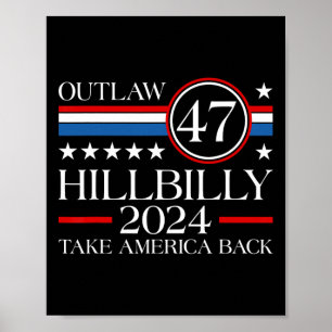 Póster Trump Vance 2025 Donald Trump J.d. Vance Prohibir 