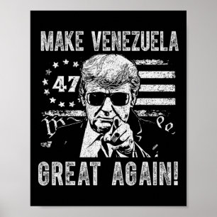 Póster Trump Vuelve a Hacer Grande Venezuela