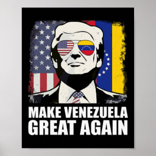 Póster Trump Vuelve a Hacer Grande Venezuela _3