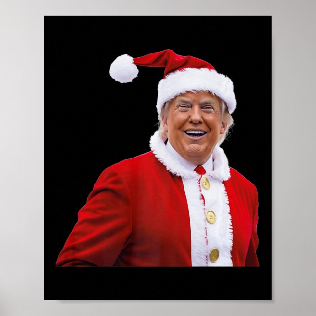 Póster Trump vuelve a hacer grandes Navidades (Frente)