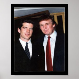 Póster Trump Y Jfk Anonymous