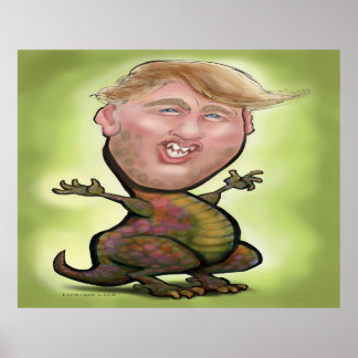 Póster Trump Zilla Poster
