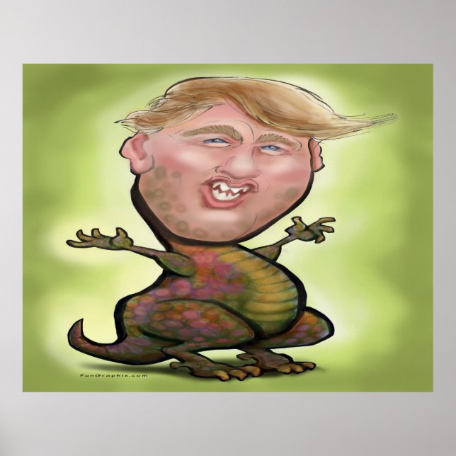 Póster Trump Zilla Poster (Frente)