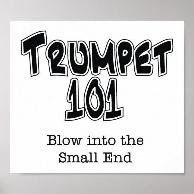 Póster Trumpet 101 (Frente)